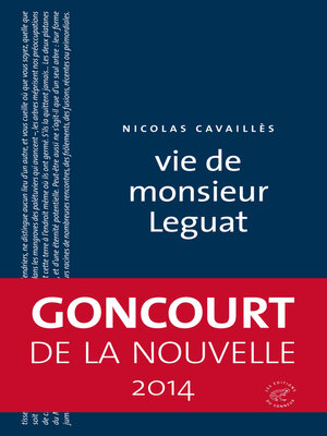 cover image of Vie de monsieur Leguat